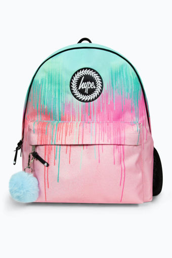 Picture of HYPE PASTEL PINK DRIPS BACKPACK