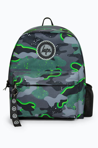 Picture of HYPE GREEN GLOW CAMO BADGE BACKPACK